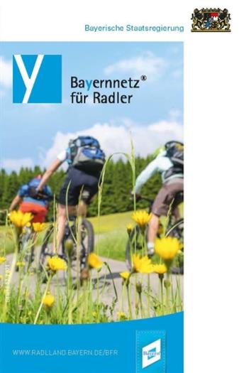 Radroutenkarte 'Bayernnetz für Radler'
