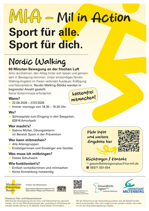 Nordic Walking in Amorbach