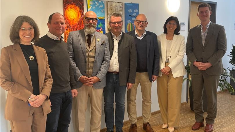 Länderübergreifende Themen wurden beim 3-Landräte-Treffen in Haßmersheim besprochen