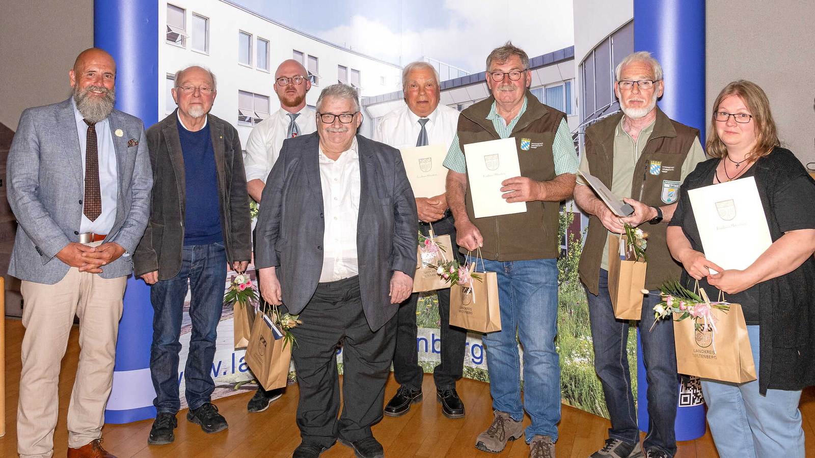 Ehrungen von Seiten des Bundes und des Freistaats