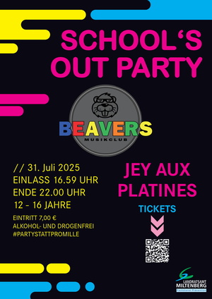 Schools out Party 2025