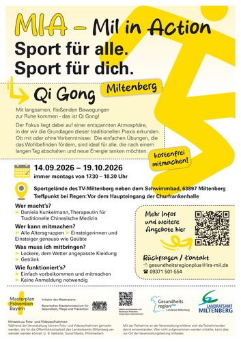 Qi Gong in Miltenberg