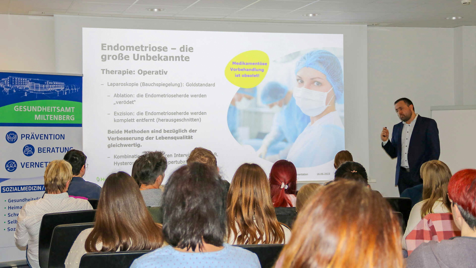 Großes Interesse an Endometriose-Vortrag