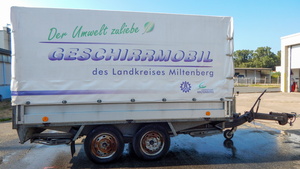 Geschirrmobil geschlossen