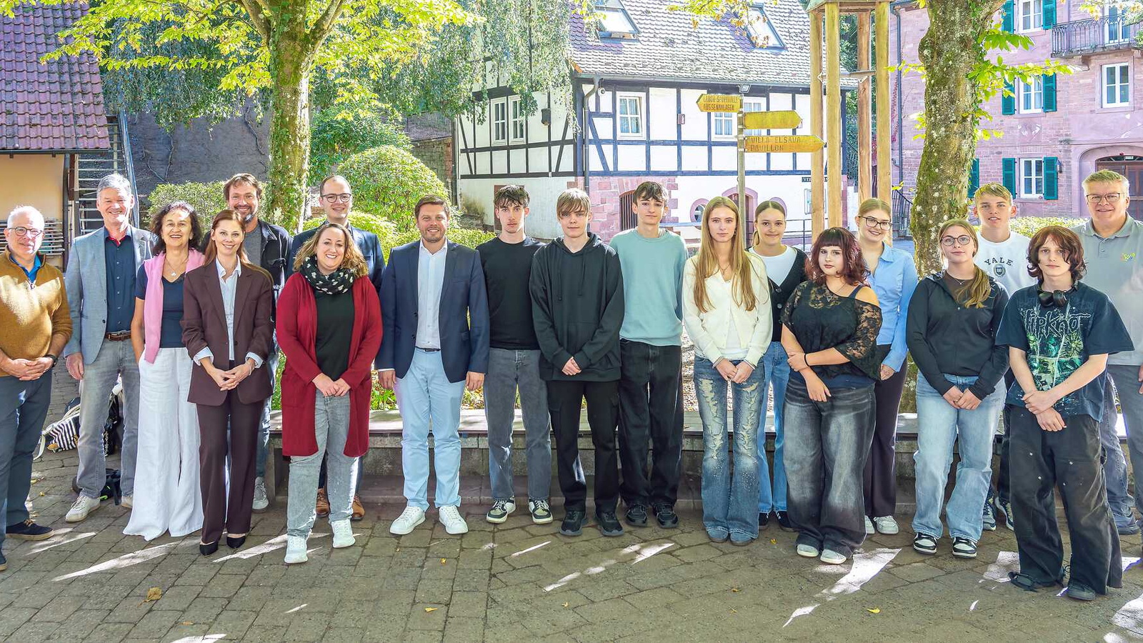 Gruppenfoto der Projektteilnehmer