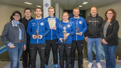 Siegerehrung beim Landkreispokal Kegeln