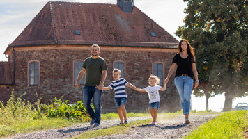 Kinder und Familie