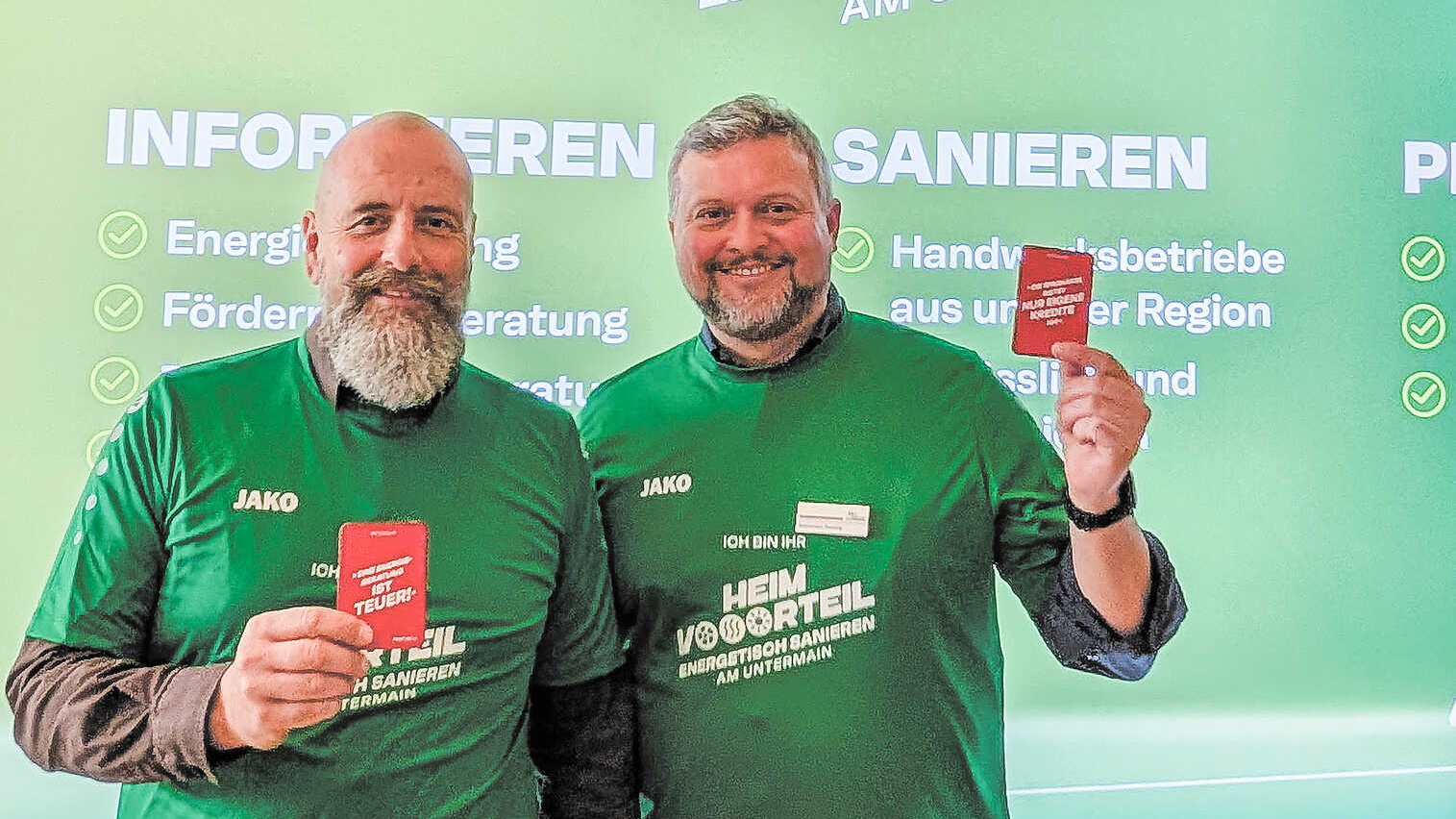 Landrat Bernd Schötterl und Klimaschutzmanager Sebastian Randig