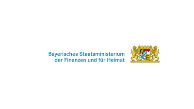 Logo des Bayerischen Staatsministeriums der Finanzen und für Heimat