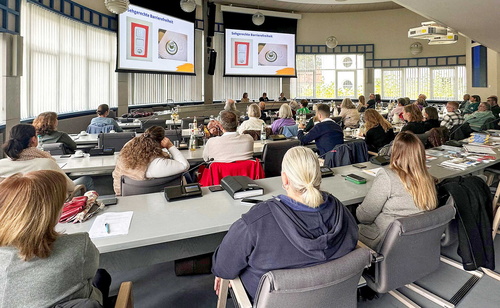 Präsentation im Großen Sitzungssaal