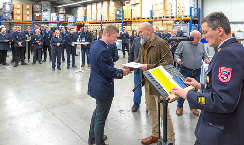 Medaillienverleihung