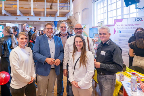 Bürgermeister Thomas Münig und stellvertretender Landrat Bernd Schötterl