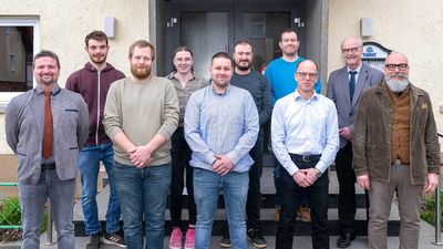 Die neu vereidigten Feldgeschworenen