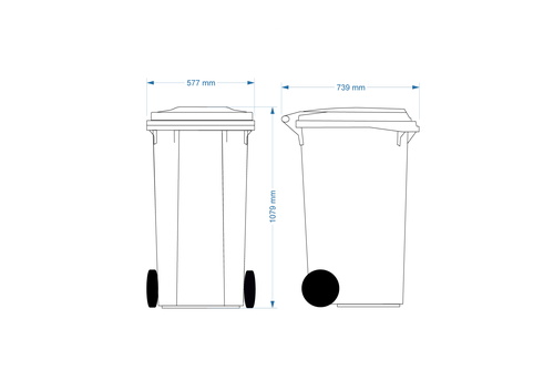 240 Liter Tonne