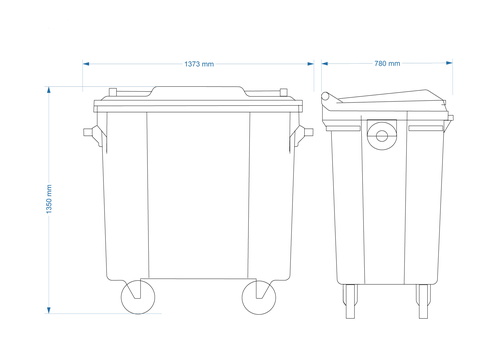 770 Liter Tonne