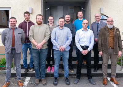 Die neu vereidigten Feldgeschworenen