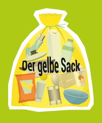 Der gelbe Wertstoffsack