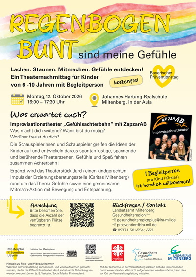 Theaternachmittag für Kinder am Präventionstag