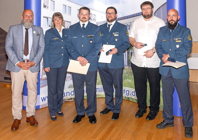 Ehrenzeichen am Bande der Bundesanstalt des Technischen Hilfswerks