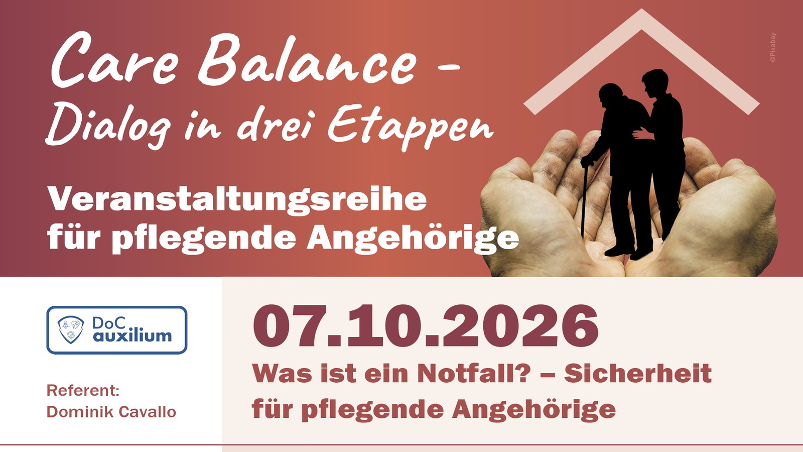 Care Balance - Dialog in drei Etappen
