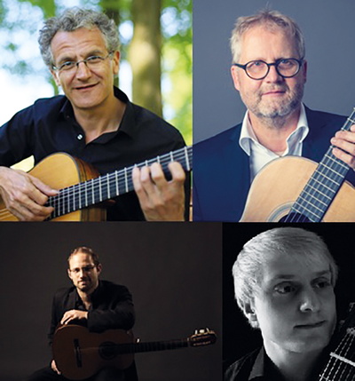 Vier Gitarristen
