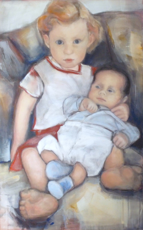 Bild eines Kindes mit einem Baby