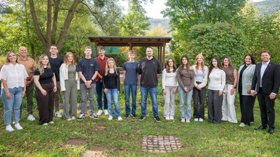 Gruppenbild der neuen Azubis