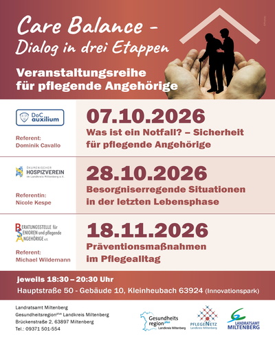Care Balance - Dialog in drei Etappen