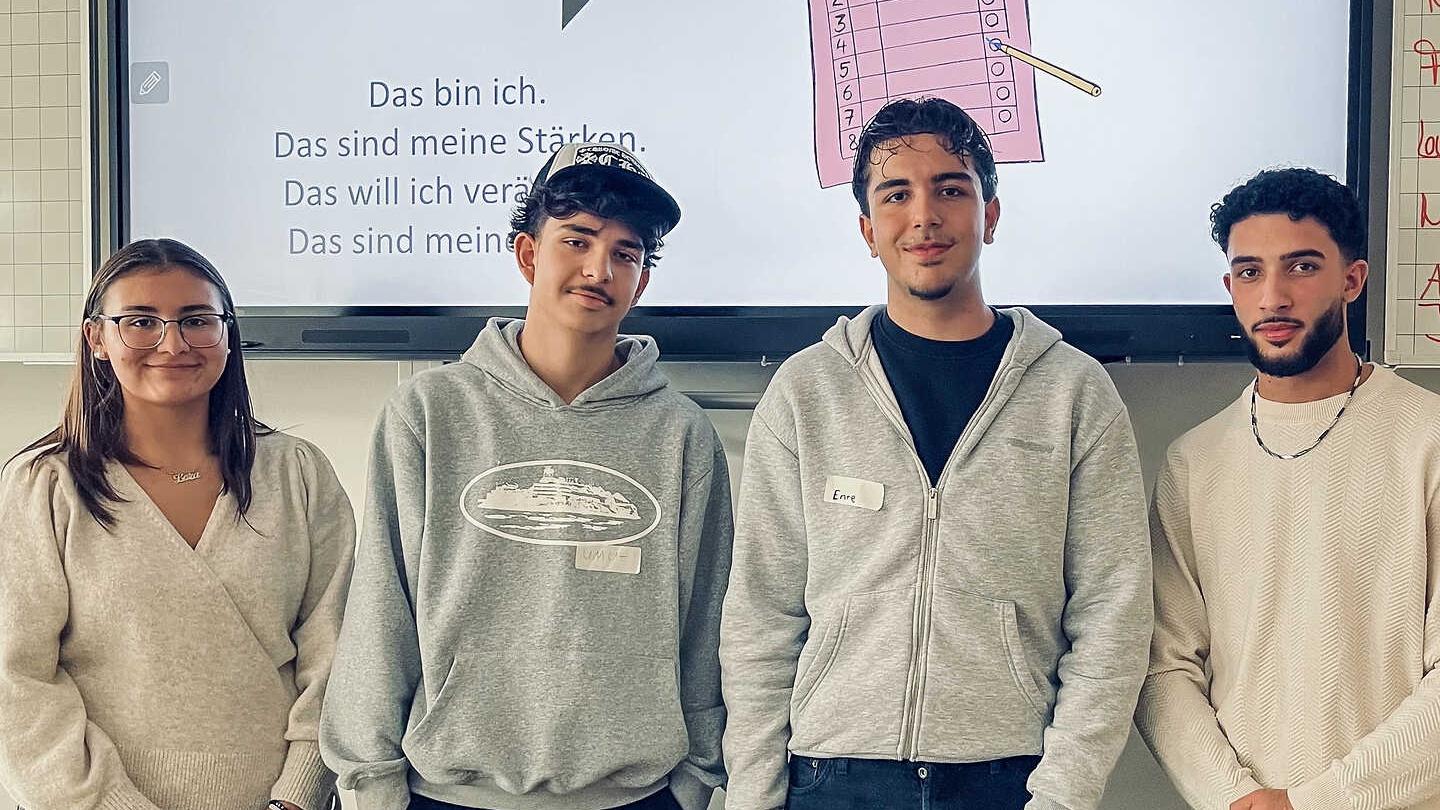 Kreisschülersprecher des letzten und des aktuellen Schuljahres