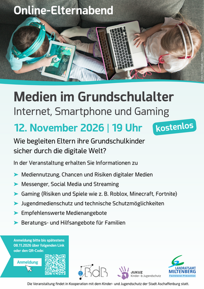 Plakat zum Infoabend