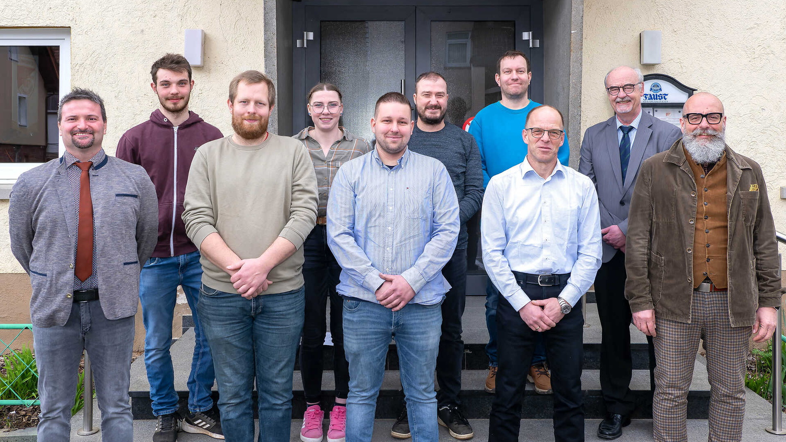 Die neu vereidigten Feldgeschworenen