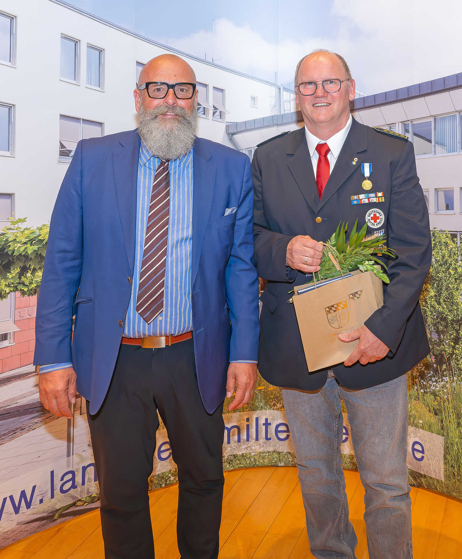 Überreichung Bayerischer Verfassungsorden